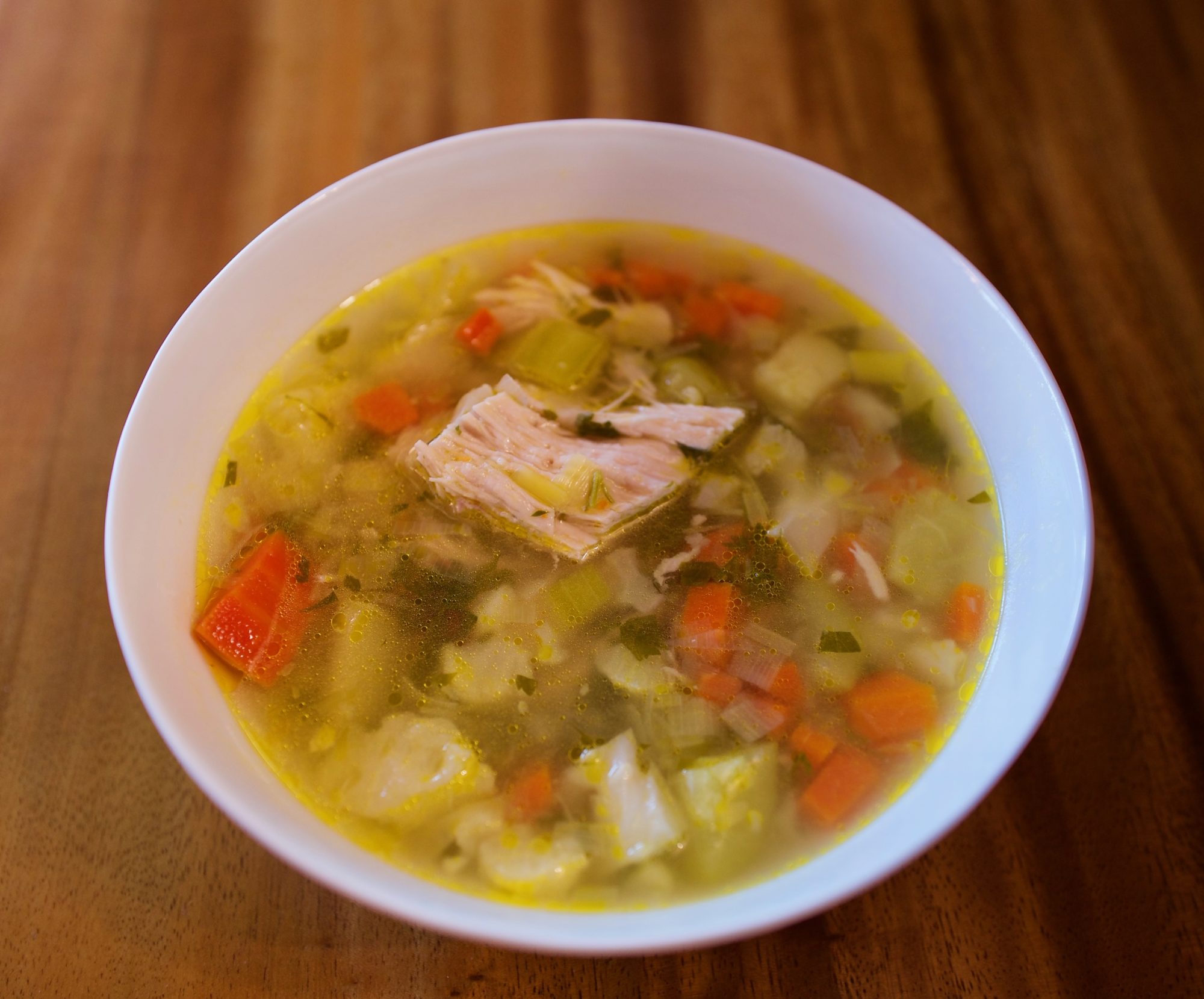Toddler Chicken Vegetable Soup by Foodjoya