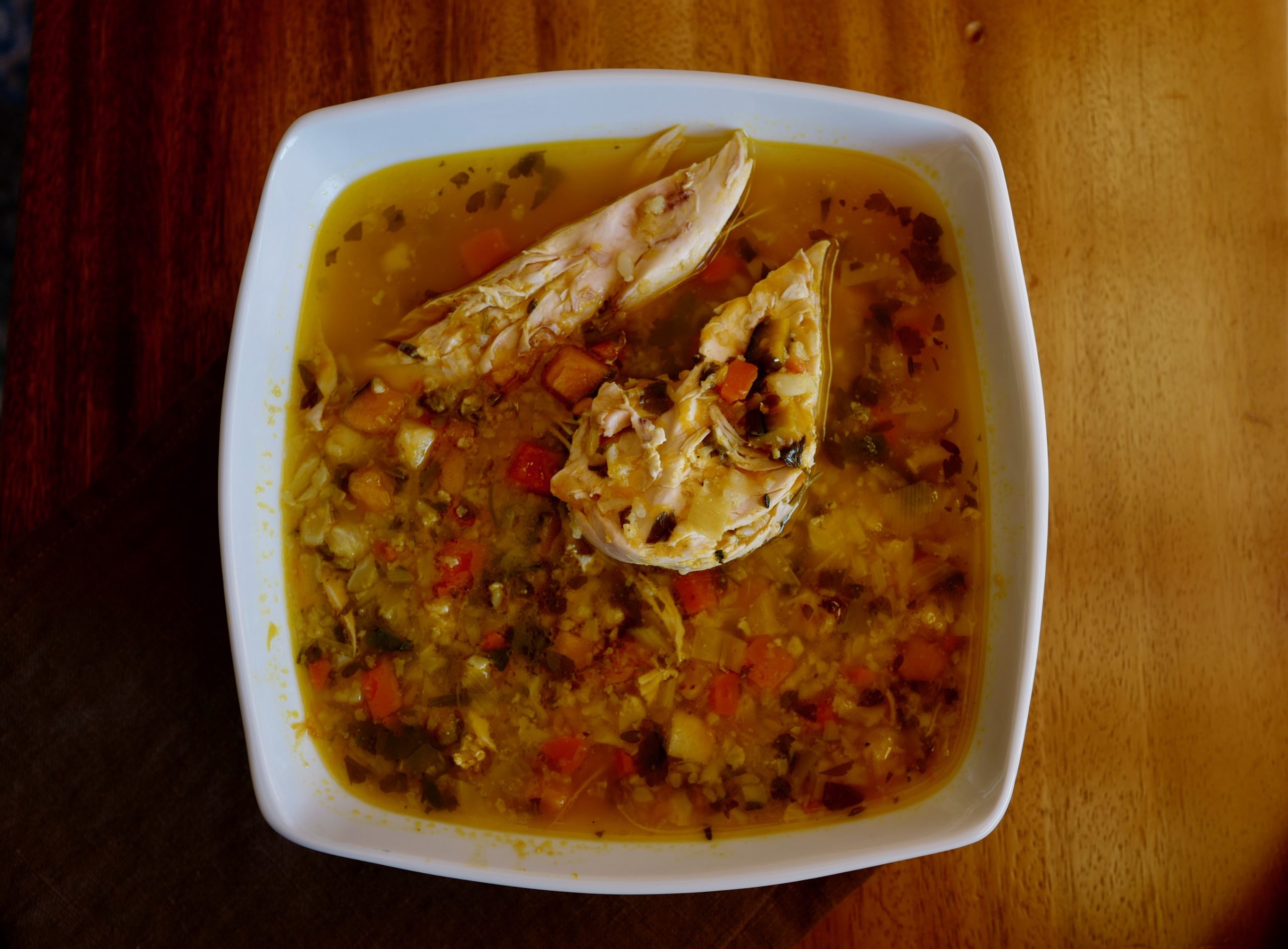 chicken pumpkin soup grain-free by foodjoya